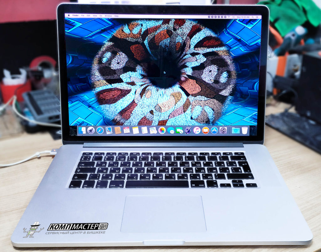 Победа над очередной типовой неисправностью Macbook Pro 15